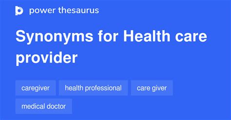 PROVIDERS Synonyms: 32 Similar Words .